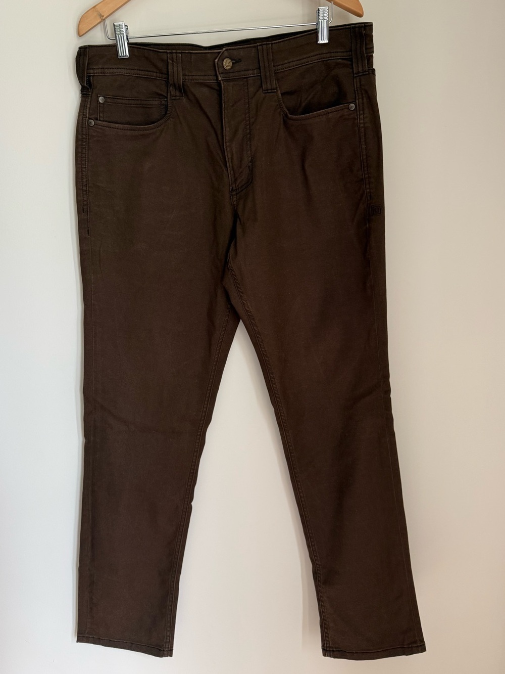 Men's 5.11 Straight Fit Tactical Defender-Flex Pant in Brown